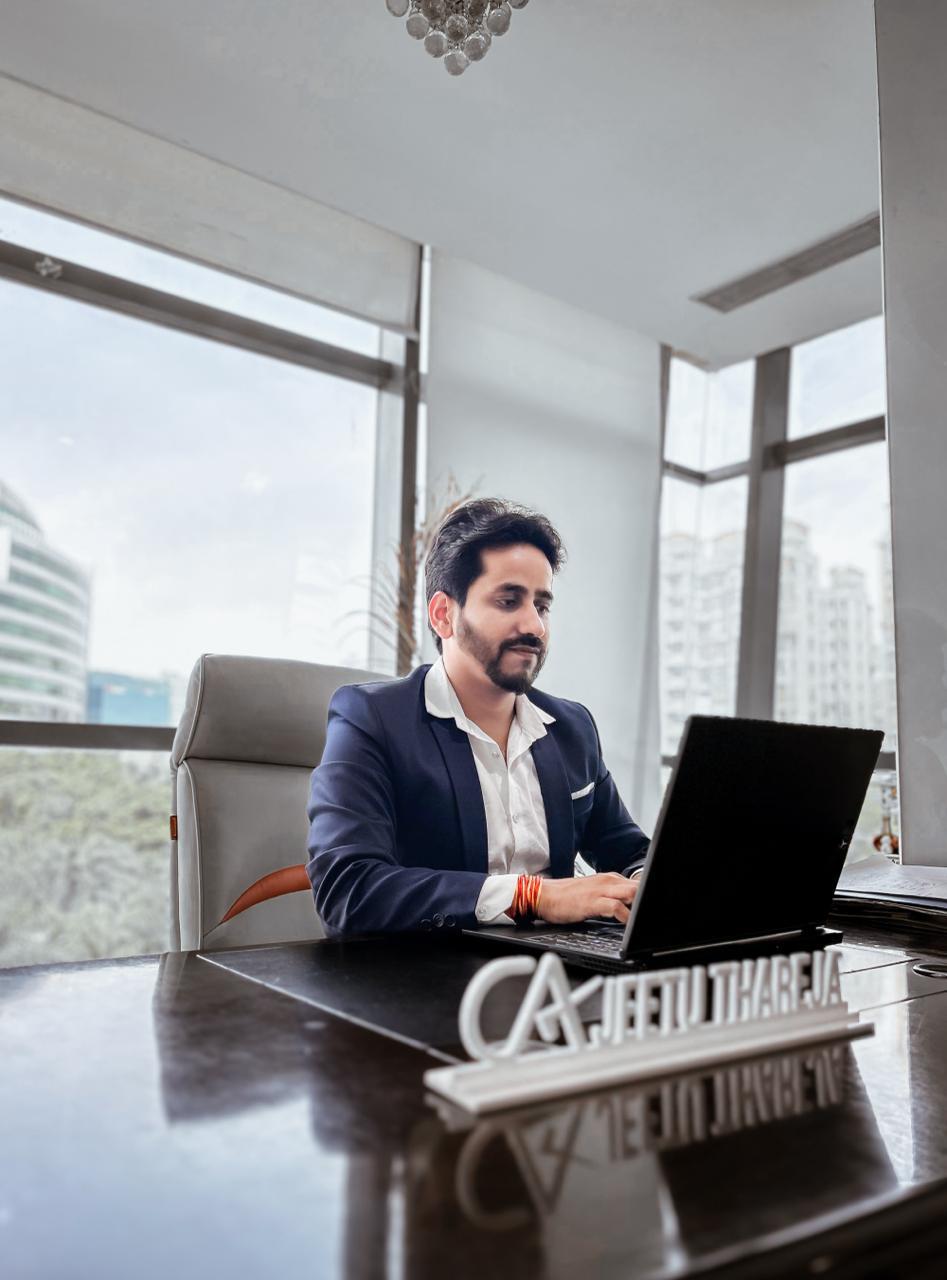 Chartered Accountant Professional Workspace